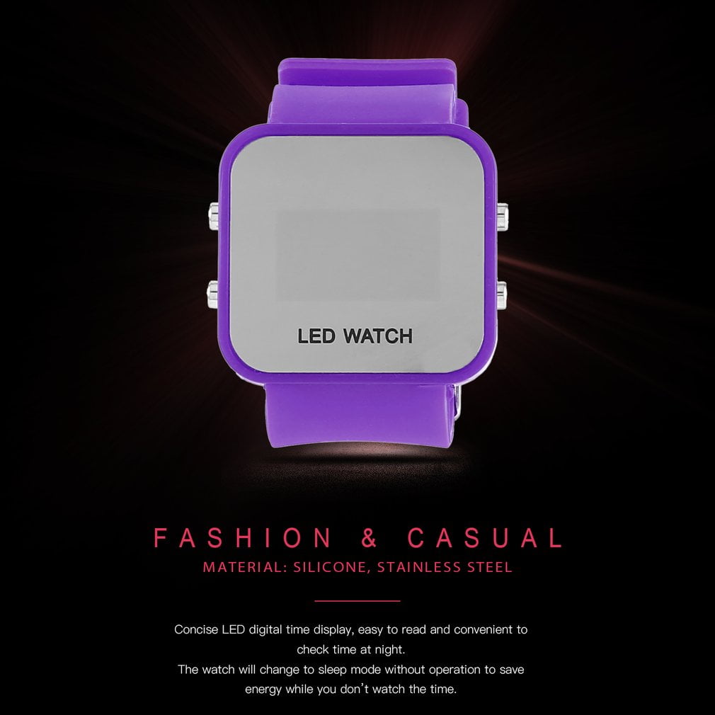 how to change time in led digital watch
