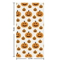 thumbnail image 3 of Spooky Halloween Night Polyester Door Curtain - 70.8x35.4 Inch Gothic Ghost Door Cover with Pumpkin & Black Cat Pattern, 3 of 5
