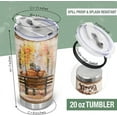 thumbnail image 2 of Christmas Gifts For Couples - Loving Gifts For Couples, Husband, Wife, Girlfriend, Boyfriend Gifts - Stainless Steel Tumbler 20oz - First Last Breath, 2 of 6