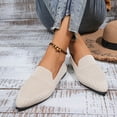 thumbnail image 2 of Xucatan Women's Fashionable British Style Lace-Up Loafers with Round Toe, Adjustable Tie Closure Faux Leather Flat Shoes, Cushioned Padded Insole Comfortable Flats Shoes Gift, 2 of 8