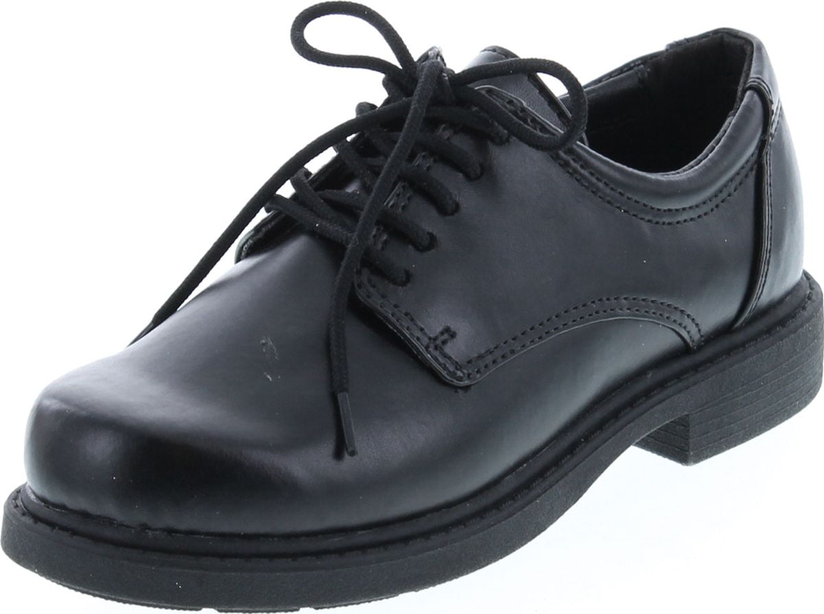 Boys Kids Childrens Real Leather Formal Smart Casual Lace Up School Shoes Size 