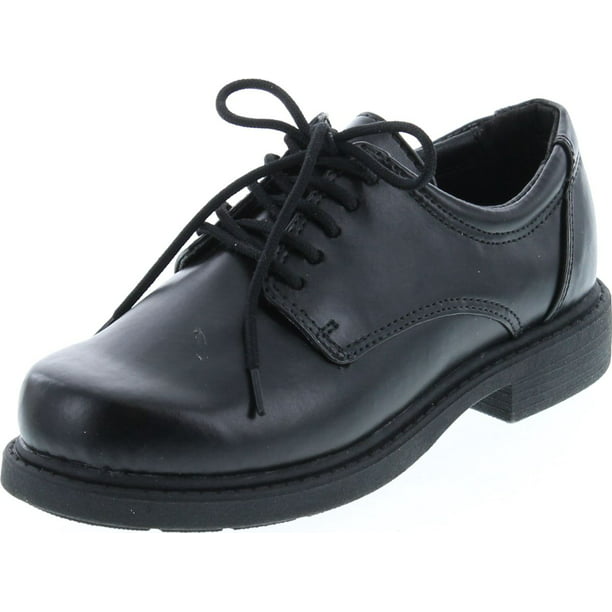 Adgang Indbildsk Postnummer Hush Puppies Boys Dylan Lace Up Oxford School Shoes, Black, 3 - Walmart.com