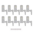 thumbnail image 1 of 20Pcs Cabinet Cupboard Wardrobe LED Hinge Light Smart Sensor Lamp Warm White, 1 of 7