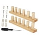thumbnail image 2 of 2 telares gruesos reutilizables para tejer mantas, ideales para principiantes. Incluyen un kit portátil de madera para tejer a mano., 2 of 9
