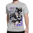 thumbnail image 1 of Camisetas Silver Wolf Honkai Star Rail Game Waifu para hombre y mujer, de algodón, con cuello redondo, de manga corta, únicas, 1 of 7