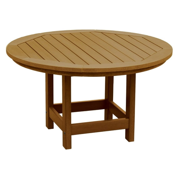 Conversation/Coffee Table-Finish:Toffee,Shape:Round,Size:36"L x 36"D x 20"H