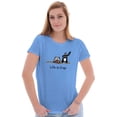 thumbnail image 3 of Stolen BBQ Steak Dog Funny Grilling Women's T Shirt Ladies Tee Brisco Brands S, 3 of 6
