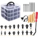 thumbnail image 2 of GOOACC Surtido de 635 clips de retención de empuje para coche y sujetadores automáticos, 16 tamaños más populares, remaches de guardabarros de nailon con 10 bridas para cables y removedor de sujetador, 2 of 9