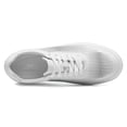 thumbnail image 3 of CMR CHAMARIPA Tall Men Shoes - Breathable White Sneakers Increase Height For Men 7CM / 2.76 Inches, 3 of 5