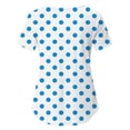 thumbnail image 5 of Gytharion Women's Fashion Printed Breastfeeding Maternity Tops Crewneck Short Sleeve Pregnant Tshirts Casual Breathable Nursing Blouse, 5 of 6