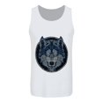 thumbnail image 1 of Unorthodox Collective - Camiseta Sin Mangas Graphic Wolf para Hombre (Blanco, Negro), 1 of 2