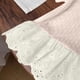 thumbnail image 5 of Blusas y camisas de manga corta con cuello redondo Camiseta de niña Camiseta de verano con cuello redondo y apliques de encaje con volantes Camiseta de manga corta Falda superior Camisa de capa base C, 5 of 6