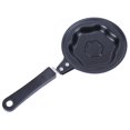 thumbnail image 4 of Cartoon Egg Frying Pan Pancake Maker Convenient Portable Multipurpose Small Omelette Pan Breakfast Cookware for Breakfast Flower, 4 of 8