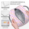 thumbnail image 3 of Balery Heart Buffalo Plaid Bolsa de Almuerzo para Mujeres, Caja de Almuerzo, Bolsa de Almuerzo Pequeña Impermeable, Tote de Almuerzo Reutilizable con Gran Capacidad, 3 of 6