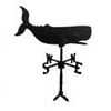 Montague Metal Products WV-285-SB 200 Series 32 In. Black Whale Weathervane