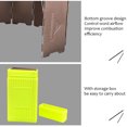 thumbnail image 2 of 10 Uds Deflector de viento plegable estufa portátil pantalla a prueba de viento para Camping (pequeño) Hugtrwg Para Estrenar, 2 of 8