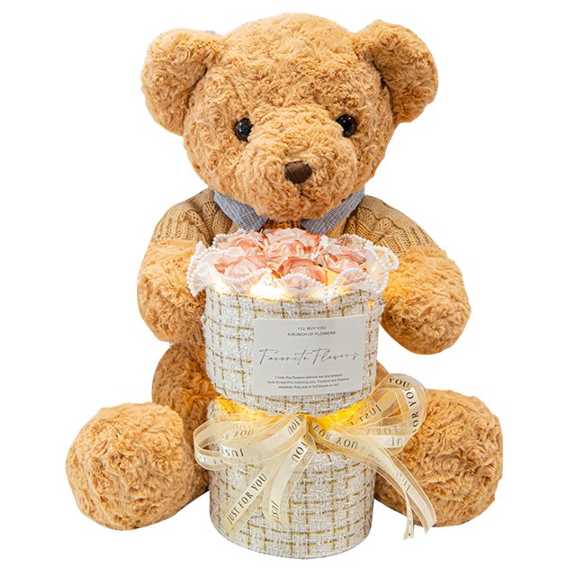 Ramo Oso para Regalo Flores Fiesta en Casa Oficina