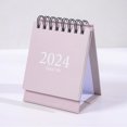 thumbnail image 3 of Mini Calendario De Escritorio 2024, Bobina De Alambre Doble, Planificador Diario De Oficina Para Planificación Del Hogar Y La Oficina, 105x75mm, 3 of 7