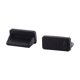 thumbnail image 2 of Computer Laptop Notebook Rubber USB 2.0 Type A Female Port Dust Dustproof Cover Cap Protector Black 15pcs, 2 of 2