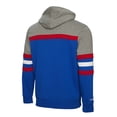 thumbnail image 3 of Men's Mitchell & Ness  Blue Detroit Pistons Head Coach Pullover Hoodie, 3 of 4