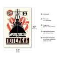 thumbnail image 2 of Battleship Potemkin (Potyomkin) - Directed by Sergei Eisenstein - Vintage Soviet Film Movie Poster c.1925 - Master Art Print (Unframed) 13in x 19in, 2 of 4