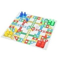 thumbnail image 1 of Chess Game Set, Plastic Portable Children Fun Board Game  For Party Type1,Type 2,Type 3, 1 of 8