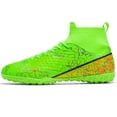 thumbnail image 2 of Novetra Unisex Football Shoes High Top Youth Training Anti Slip Soccer Boots, 2 of 6