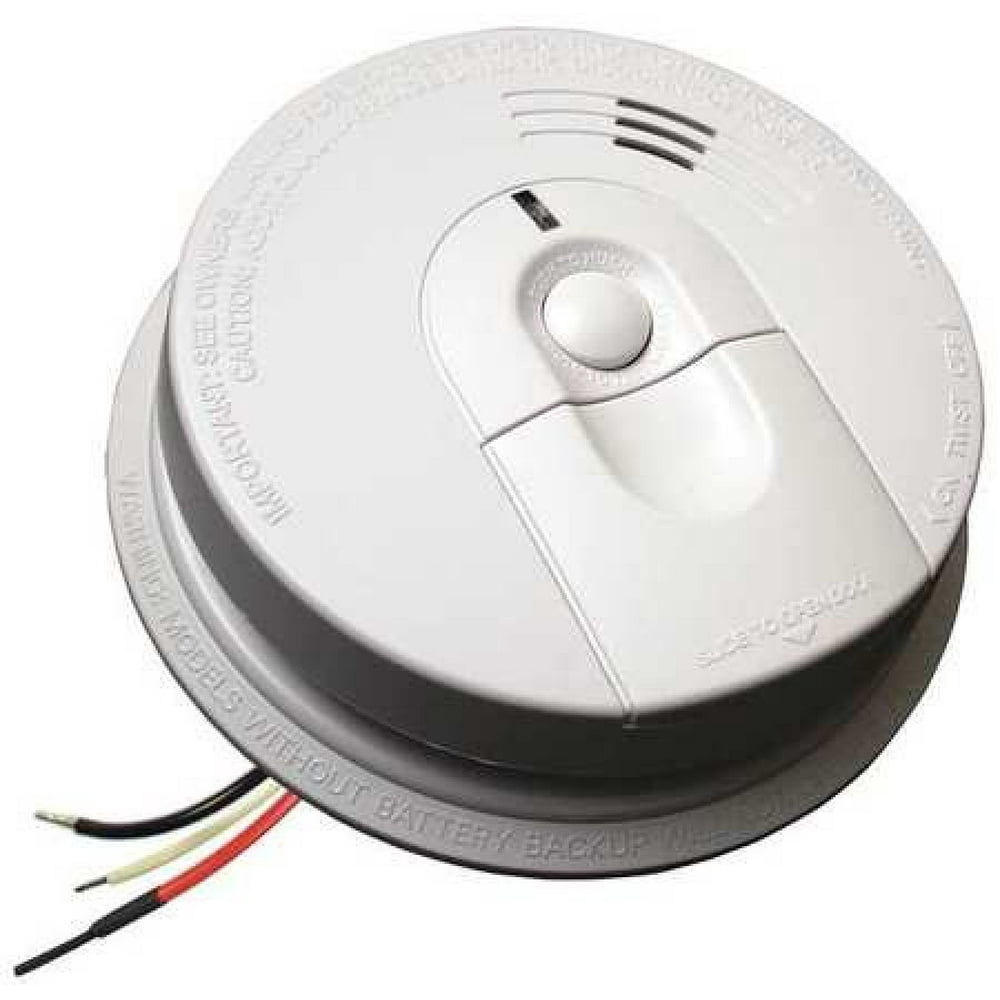 FIREX i4618 Smoke Alarm, Ionization Sensor, 85 dB 10 ft Audible Alert