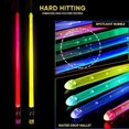 thumbnail image 2 of Light Up Drum Sticks Rechargeable 15 Color Changing LED Drumsticks for Adults Kids Drummer Gifts Drum Accessories, 2 of 5