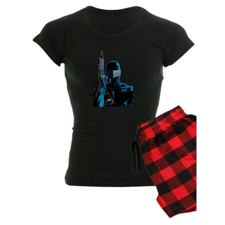 

CafePress - G.I. Joe Snake Eyes With Gun - Women s Dark Pajamas