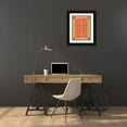 thumbnail image 3 of Grey, Jace 15x18 Black Ornate Wood Framed with Double Matting Museum Art Print Titled - Patterns H, 3 of 4