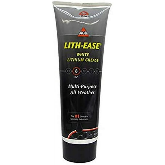 Lith-Ease White Lithium Grease, Tube, 8 oz