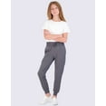 thumbnail image 4 of Real Essentials 3 Pack: Girls' Lounge Joggers Soft Athletic Performance Casual Sweatpants(Ages 7-31, 4 of 5