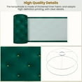 thumbnail image 4 of Linen Drum Lampshades Dark green color Deep emerald seamless for premium royal 13"x13"x10" Light Shade for Table Lamps Floor Lamps Drum Lamp Shades Lampshade Replacement Assembly Required, 4 of 8