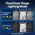 thumbnail image 2 of SPECSTAR Linkable Solar Flood Lights Outdoor, 2 Adjustable Motion Sensors Security Lights with 3 Heads, 2500LM, IP65 Waterproof, Solar Powered for Outside, Yard, Porch, Patio, 2 Pack, 2 of 8