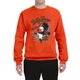 thumbnail image 2 of Wild Bobby, Biker Betty Boop Wild One MC Motorcycle Betty Boop Unisex Crewneck Sweatshirt, Orange, Medium, 2 of 5