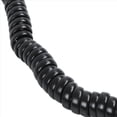 thumbnail image 5 of 4piezas 9.3 Pulgada Negro RJ9 Cable Cordon de Bobina del Modem del Telefono, 5 of 5