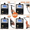 thumbnail image 4 of 4 In 1 HBM2280 200A Semi-automatic Welding Machine Inverter Welder Gasless Gas MIG Aluminum ARC MMA Tig Tools ,Easy to Use, 4 of 7