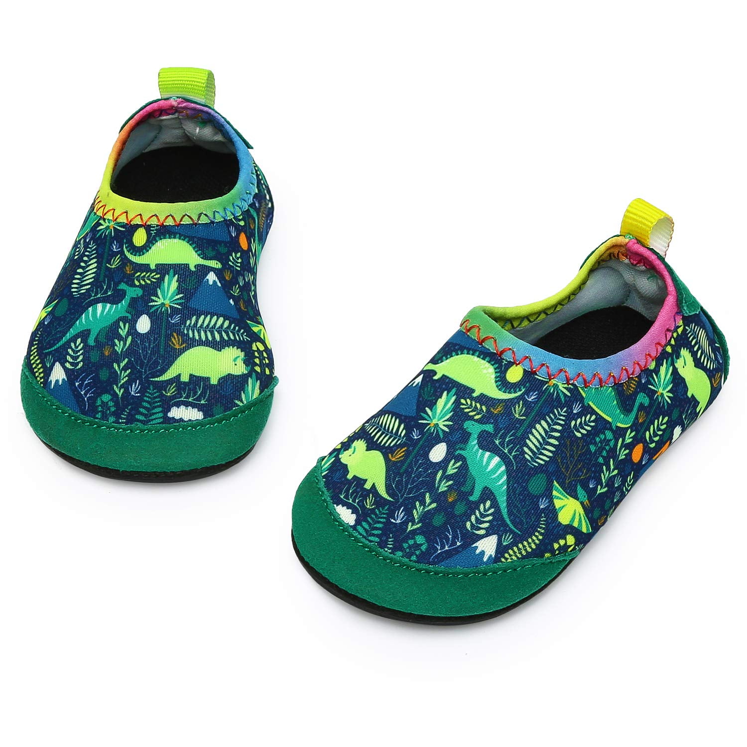 Apolter Baby Water Shoes Barefoot Swim Shoes Quick Dry Non-Slip Aqua Socks for Toddler Boys Girls