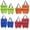 Blue #2, variant on Foldable Shopping Cart with Wheels | 30L Capacity Grocery Tote & Shoulder Bag | Telescopic Design for Travel & Shopping | 600D Durable Fabric | Red/Orange/Green/Blue Options
