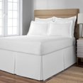 thumbnail image 2 of 21" Drop Length Bed Skirt, Full, White, 2 of 9