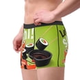 thumbnail image 4 of Kll Let It Sushi Men'S Cotton Boxer Briefs Underwear-Small, 4 of 9