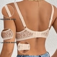 thumbnail image 5 of Hrsba Lace Bras for Women Underwire Push Up Racerback Breathable Lightweight Daily Wear Soft Flexible Support Structure, 5 of 7