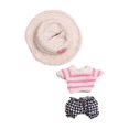 thumbnail image 1 of Ropa para Muñecas CUTICAT Mini de 6 Pulgadas Traje y Accesorios Negro, 1 of 8