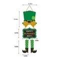 thumbnail image 4 of 2Pcs St Patrick's Day Decorative Sign under $5! Yannianjz Patricks Day Door Sign, Saint Patricks Day Welcome Door Hanger Decorations for Home, Office, Party, 4 of 9
