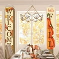 thumbnail image 7 of 70×13 Inch WELCOME FALL Thanksgiving Banner - Autumn Harvest Pumpkin Banner for Thanksgiving Party Home Indoor Decor, 7 of 7