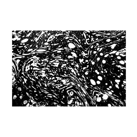 Canvas Wall Art - Joshua Raif 'With The Flow' Wall Art for Living Room, Bedroom, or Office Décor by Trademark Fine Art - 19 x 12 Inches