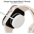 thumbnail image 5 of 6 Pack Case for Apple Watch SE 2022/Series SE/6/5/4 44mm with Tempered Glass Screen Protector, High Definition Scratch Resistant Hard PC Bumper Cover for Apple Watch Accessories, 44mm, 5 of 5
