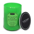 thumbnail image 2 of Tuscany Candle Eucalyptus & Aloe Scented Candle, 12 oz – Colorsplash Collection, 2 of 4