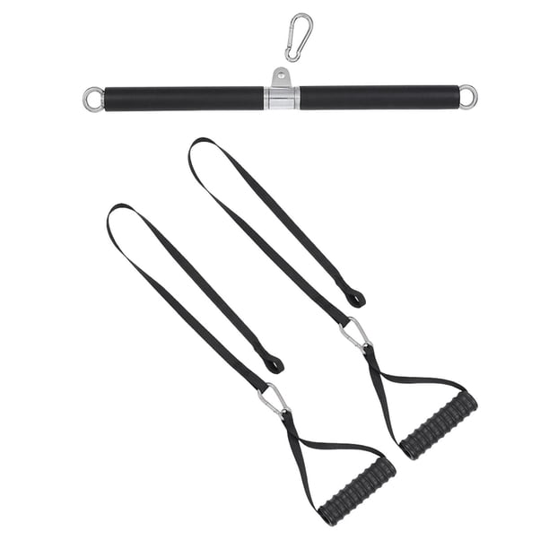 Cable Machine Rope Destyer Tricep Rope Straight Bar Cable Machine Equipment Fitness for ...